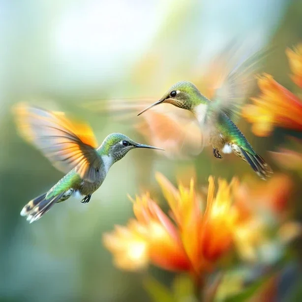 Hummingbird motion
